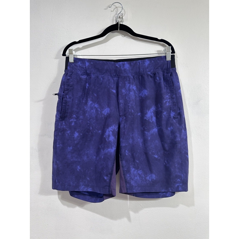 Lululemon‎ Running Shorts Liner Tie Dye Athletic Gym Workout Purple Size Unknown